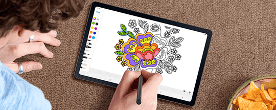 Samsung Galaxy Tab S6 Lite 64 GB - Dibuja y mantente conectado con PENUP Samsung Galaxy Tab S6 Lite 64 GB Dibuja y mantente conectado con PENUP