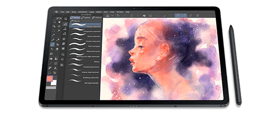 Samsung Galaxy Tab S7 wifi Prepárate para tu obra maestra con Clip Studio Paint