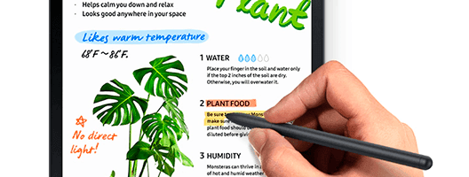 Samsung Galaxy Tab S7 wifi precio. Deja fluir tus ideas con Noteshelf