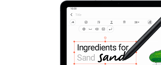 Samsung Galaxy Tab S7 wifi - Adelante, escríbelo todo. Convierte la escritura a mano en texto claro Samsung Galaxy Tab S7 wifi Adelante, escríbelo todo. Convierte la escritura a mano en texto claro
