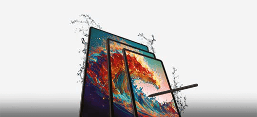 Samsung Galaxy Tab S9 Colores reales que traspasan la pantalla