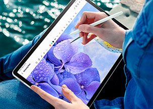 Samsung Galaxy Tab S9 FE - Imágenes llenas de color y fluidez Samsung Galaxy Tab S9 FE Imágenes llenas de color y fluidez