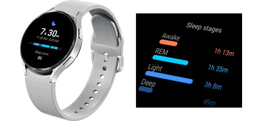 Samsung Galaxy Watch4 44 mm Bluetooth negro El análisis del sueño más completo está en tu Galaxy Watch