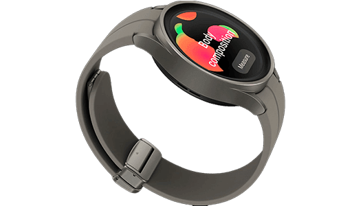 Samsung Galaxy Watch5 Pro - Análisis de composición corporal y funciones de salud avanzadas Samsung Galaxy Watch5 Pro Análisis de composición corporal y funciones de salud avanzadas