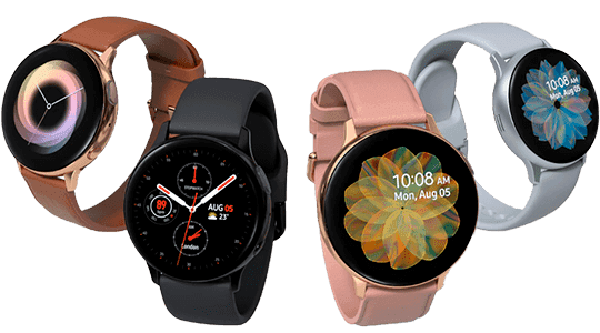 Samsung Galaxy Watch Active2 44mm Negro Confort personalizado en tu muñeca