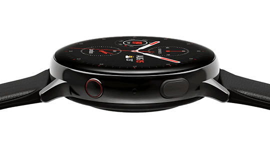 Samsung Galaxy Watch Active2 Bluetooth Aluminium 44 mm Negro Más espacio en tu pantalla