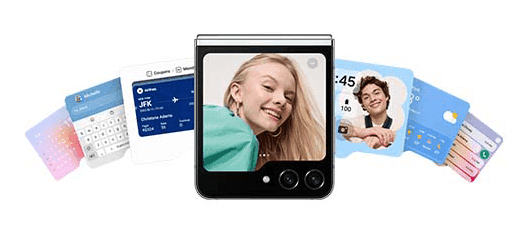 Samsung Galaxy Z Flip5 reacondicionado - Captura tus momentos desde ángulos imposibles Samsung Galaxy Z Flip5 reacondicionado Captura tus momentos desde ángulos imposibles