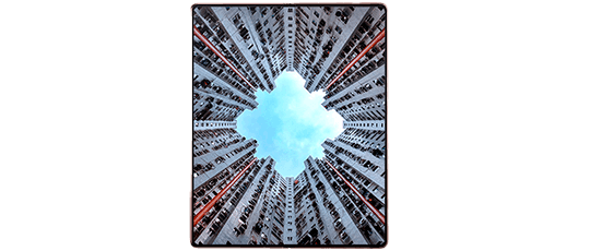 Samsung Galaxy Z Fold2 5G 256 GB negro Desplegado, la puerta de entrada a un mundo grandioso