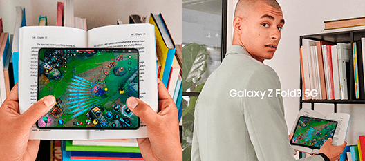 Samsung Galaxy Z Fold3 5G 256 GB negro Una pantalla plegable sin igual