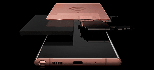 Samsung Galaxy Note20 5G 256 GB bronce Conexión ultrarrápida con la velocidad que necesitas para transmitir en tiempo real