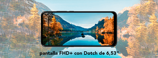 TCL 10L precio. Pantalla NTXVISION