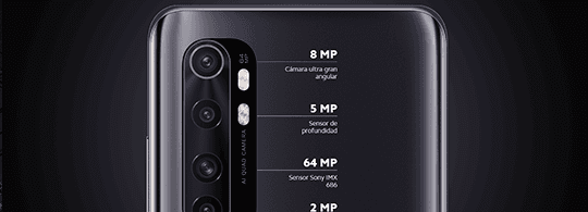 Xiaomi Mi Note 10 Lite 128 GB Negro Fotos impresionantes, por supuesto