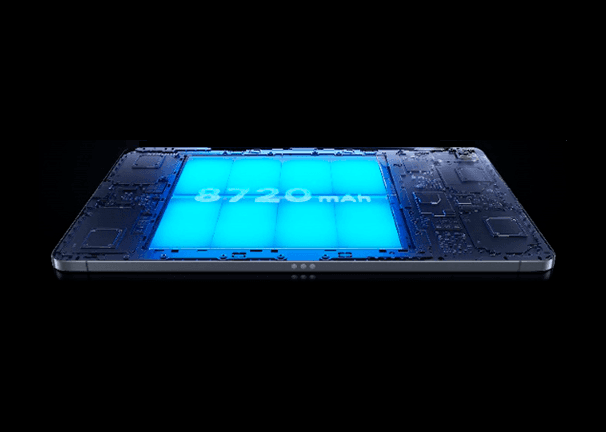 Tablet Xiaomi Pad 5 Wi-Fi 128 GB - Autonomía y carga de la mano Tablet Xiaomi Pad 5 Wi-Fi 128 GB Autonomía y carga de la mano