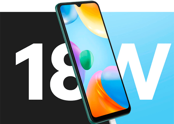 Xiaomi Redmi 10C precio. Batería de larga duración con 18W de carga