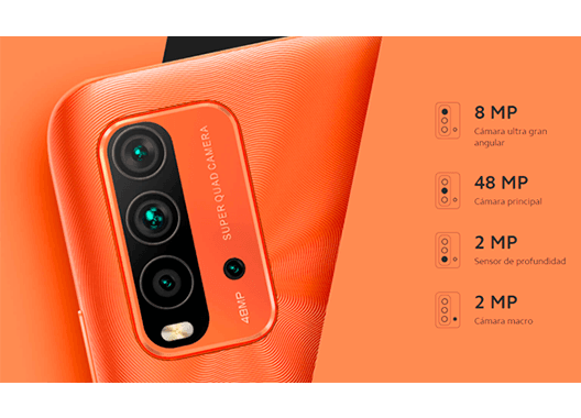Xiaomi Redmi 9T 128 GB negro precio. Energía para tus fotos