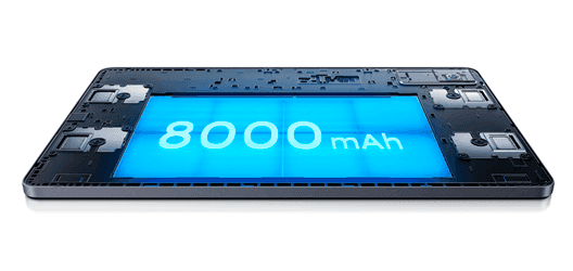 Xiaomi Redmi Pad - Batería de larga duración de 8000 mAh (typ) Xiaomi Redmi Pad Batería de larga duración de 8000 mAh (typ)