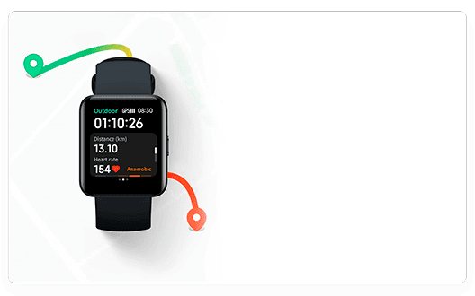 Xiaomi Redmi Watch 2 Lite Chip GPS de alta precisión