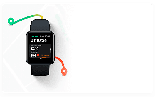 Xiaomi Redmi Watch 2 Lite Chip GPS de alta precisión