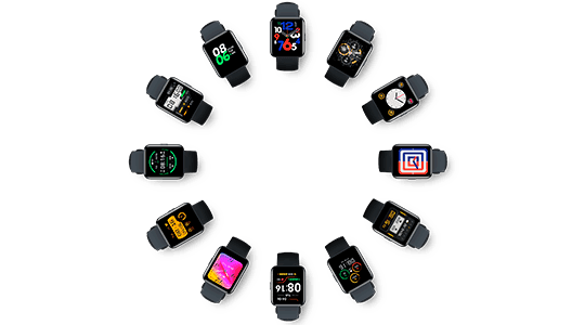 Xiaomi Redmi Watch 2 Lite - Cambia libremente entre más de 100 pantallas de reloj Xiaomi Redmi Watch 2 Lite Cambia libremente entre más de 100 pantallas de reloj
