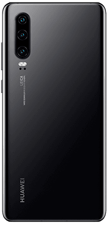 Huawei P30 black 128 GB