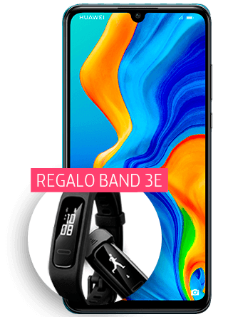Huawei P30 lite negro 128 GB con Band 3e de regalo