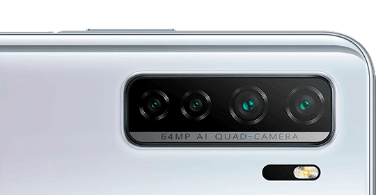 Huawei P40 Lite 5G Plata 128 GB precio. Fotografía por bandera