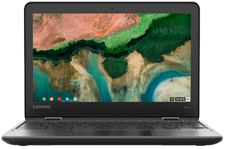 Lenovo 300e Chromebook negro