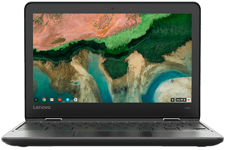 Lenovo 300e Chromebook negro
