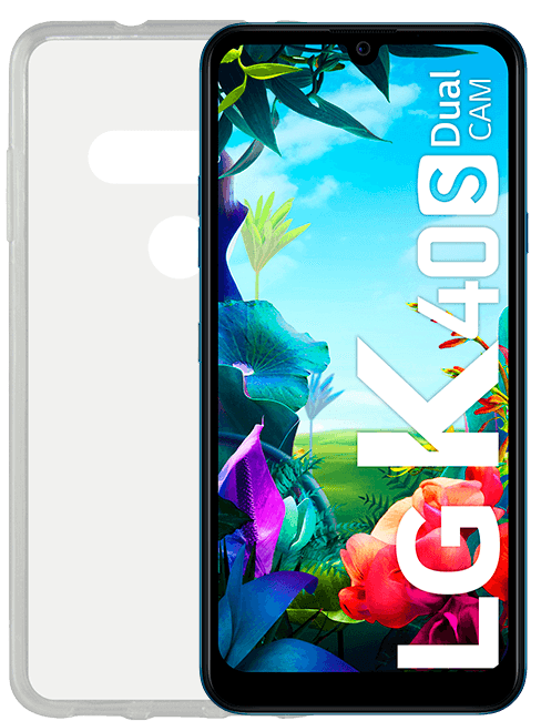 LG K40S Dual CAM 32 GB azul con funda de regalo
