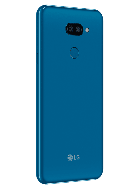 LG K40S Dual CAM 32 GB azul con funda de regalo
