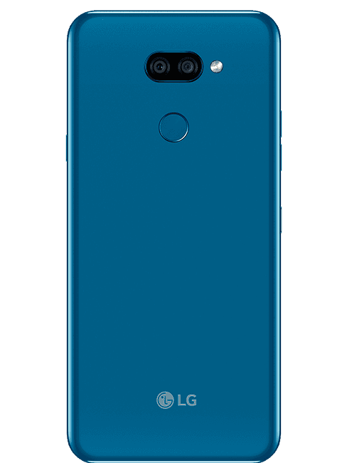 LG K40S Dual CAM 32 GB azul con funda de regalo