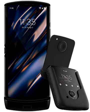 Motorola razr 128 GB negro con funda de regalo