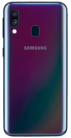 Samsung Galaxy A40 negro 64 GB