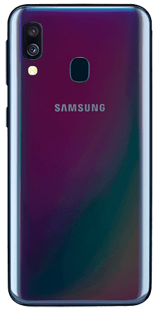 Samsung Galaxy A40 negro 64 GB Samsung Galaxy A40 negro 64 GB