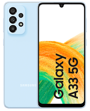 Samsung Galaxy A33 5G azul 128 GB Samsung Galaxy A33 5G azul 128 GB