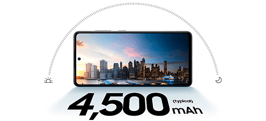 Samsung Galaxy A52 negro 128 GB precio. Una batería increíble que dura dos días