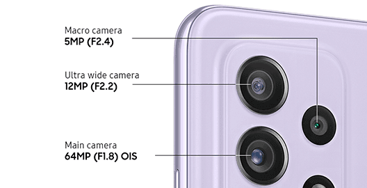 Samsung Galaxy A52 negro 128 GB - Una cámara increíble, siempre nítida y estable Samsung Galaxy A52 negro 128 GB Una cámara increíble, siempre nítida y estable