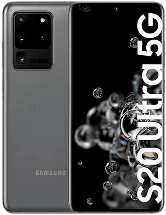 Samsung Galaxy S20 Ultra 5G 128 GB Gris
