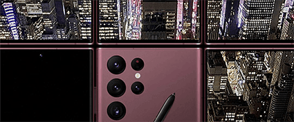 Samsung Galaxy S22 Ultra 128 GB Diseño épico por dentro y por fuera