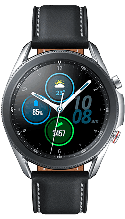 Samsung Galaxy Watch3 WiFi/LTE 45 mm Plata