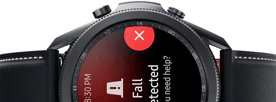 Samsung Galaxy Watch3 Bluetooth 45 mm Plata Siéntete siempre protegido con la detección de caídas
