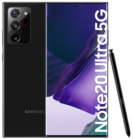 Samsung Galaxy Note20 Ultra 5G 256 GB negro