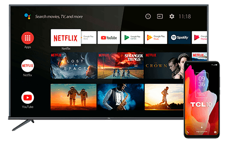 Pack TCL 10L + TCL Android TV 50EP660 Pack TCL 10L + TCL Android TV 50EP660