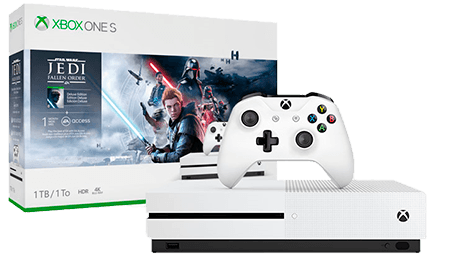 XBOX ONE S Blanca + Star Wars