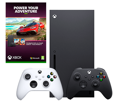 Xbox Series X + Forza Horizon 5 Premium Edition + Mando