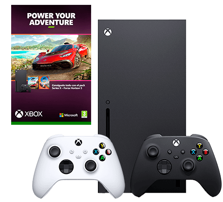 Consola Xbox Series X + Forza Horizon 5 Premium Edition + Mando Consola Xbox Series X + Forza Horizon 5 Premium Edition + Mando