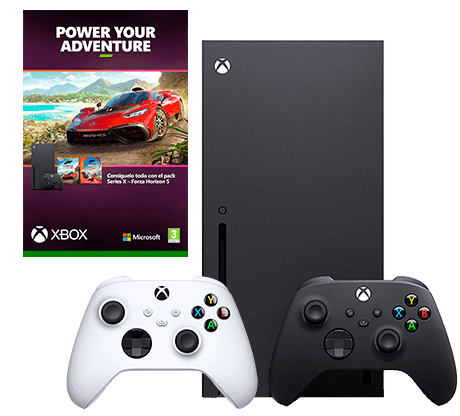 Consola Xbox Series X + Forza Horizon 5 Premium Edition + Mando Consola Xbox Series X + Forza Horizon 5 Premium Edition + Mando