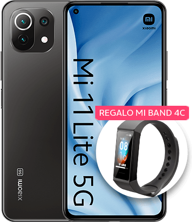 Xiaomi Mi 11 Lite 5G 128 GB negro