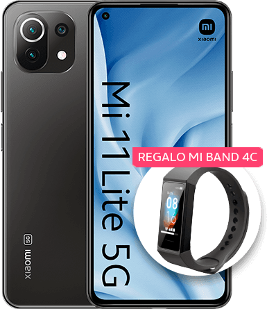 Xiaomi Mi 11 Lite 5G 128 GB negro