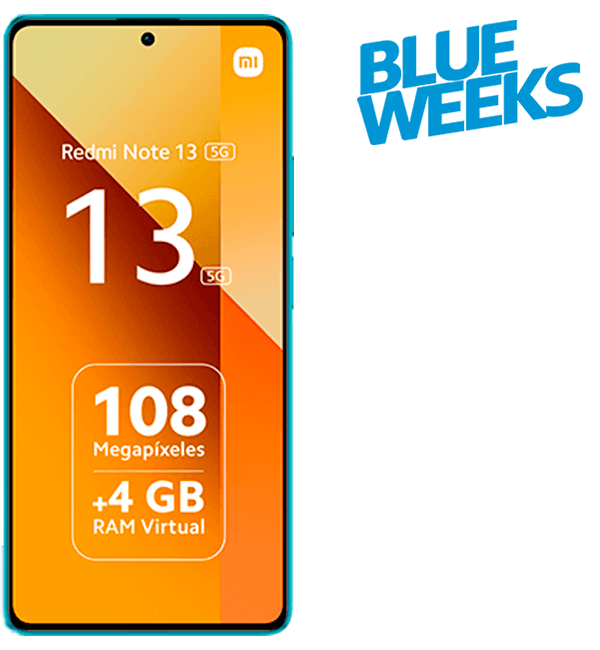 Xiaomi Redmi Note 13 5G 256 GB reacondicionado Xiaomi Redmi Note 13 5G 256 GB reacondicionado